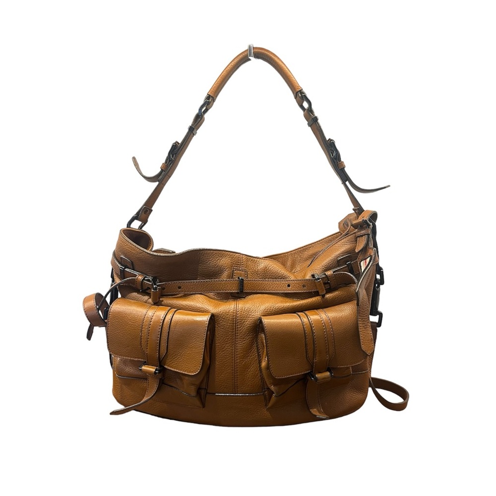 Burberry Authentic 2-Way Large Leather Bag
